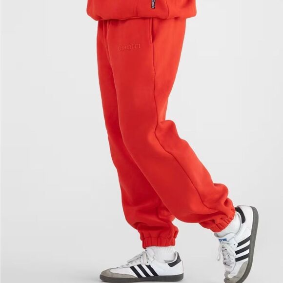 Comfort Minimalist Sweatpants Crimson S NWT IN PACKAGE - Picture 1 of 11